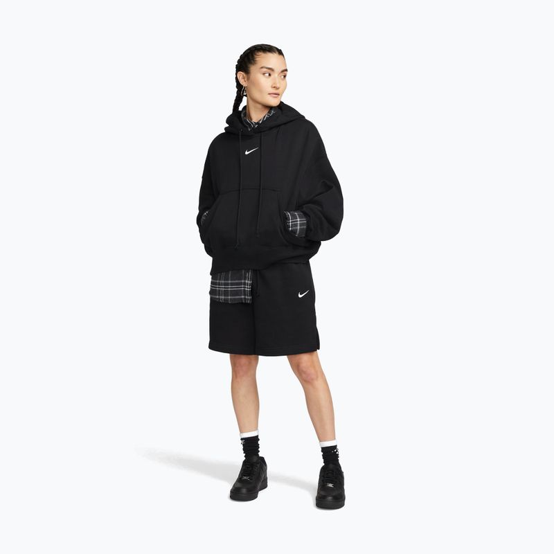 Bluza damska Nike Sportswear Phoenix Fleece Oversized black/sail 2