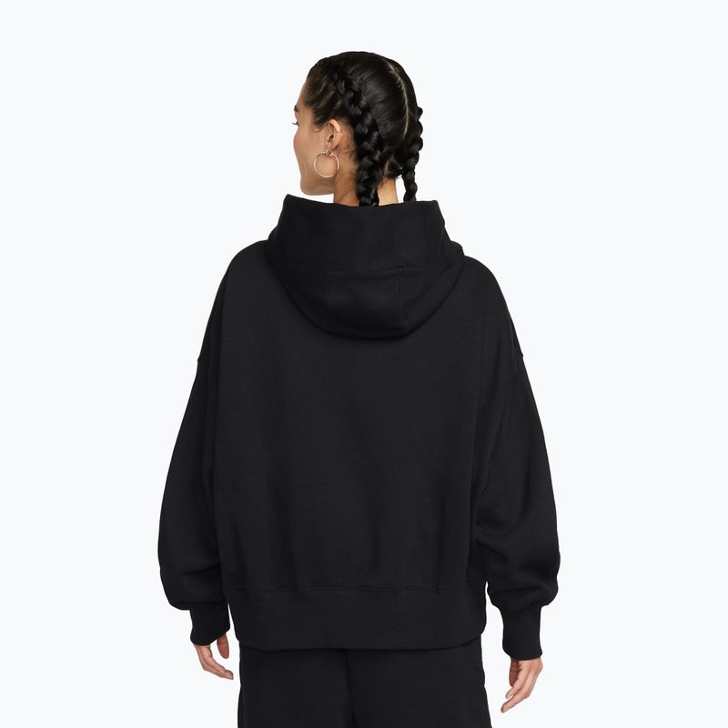 Bluza damska Nike Sportswear Phoenix Fleece Oversized black/sail 3