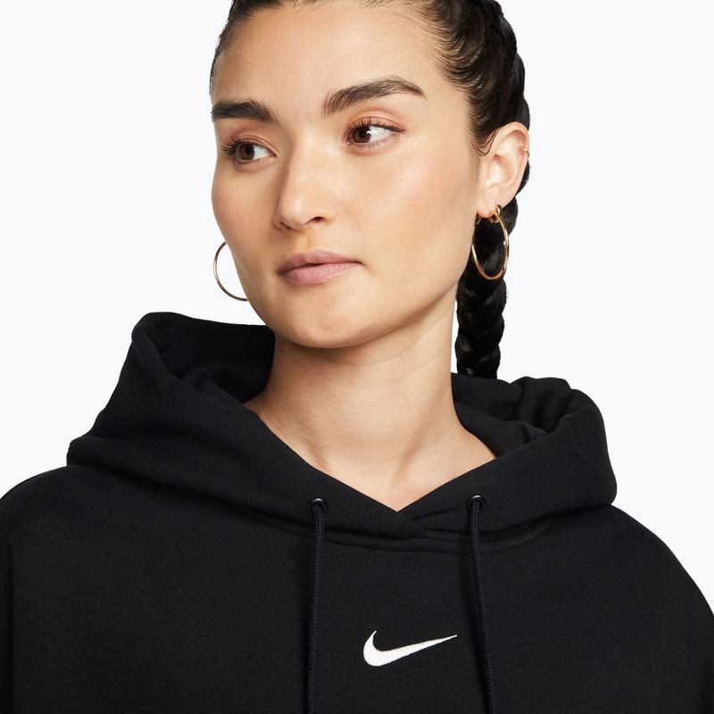 Bluza damska Nike Sportswear Phoenix Fleece Oversized black/sail 5