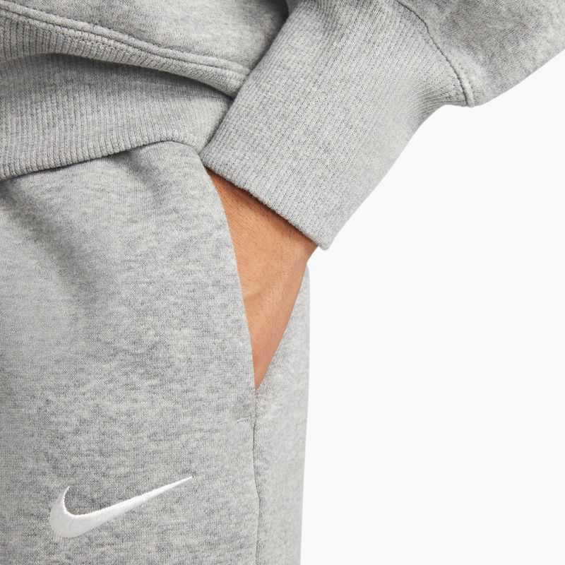 Bluza damska Nike Sportswear Phoenix Fleece Oversized dark grey heather/sail 7