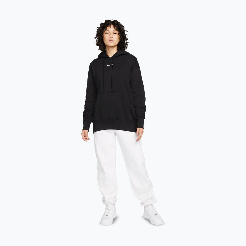 Bluza damska Nike Sportswear Phoenix Fleece Oversized black/sail 2