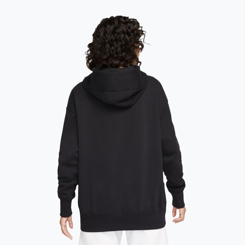 Bluza damska Nike Sportswear Phoenix Fleece Oversized black/sail 3