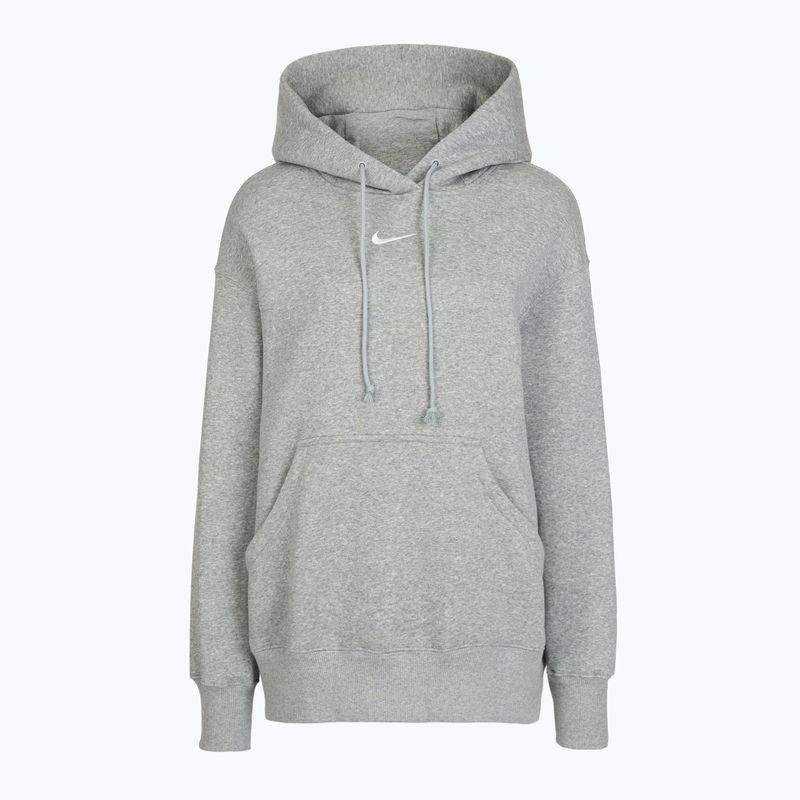 Bluza damska Nike Sportswear Phoenix Fleece Oversized dark grey heather/sail 6