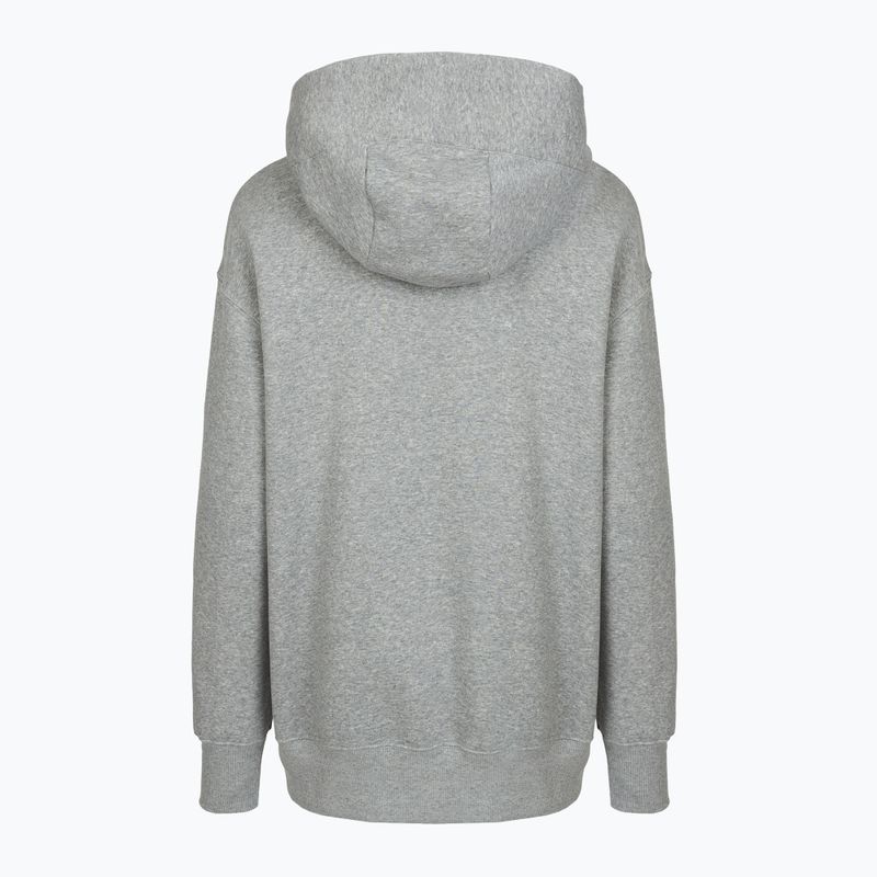Bluza damska Nike Sportswear Phoenix Fleece Oversized dark grey heather/sail 7