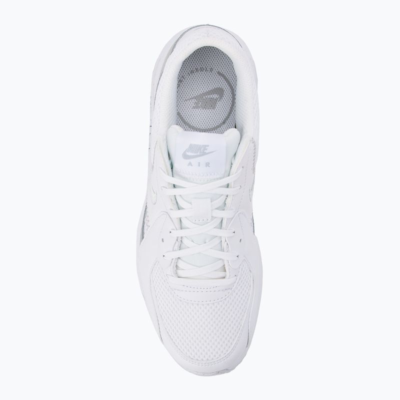 Buty damskie Nike Air Max Excee white/white/metallic platinum 5