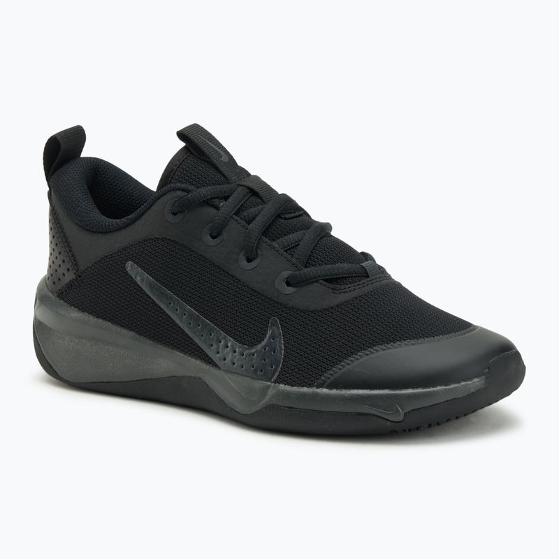 Buty dziecięce Nike Omni Multi-Court football black/anthracite