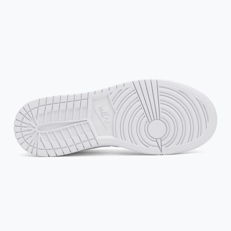 Buty Nike Jordan 1 Mid white/white/white 4