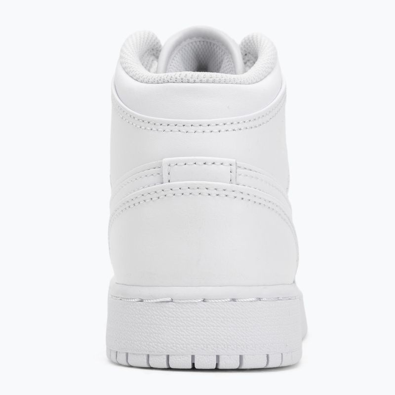 Buty  Jordan 1 Mid white/white/white 6