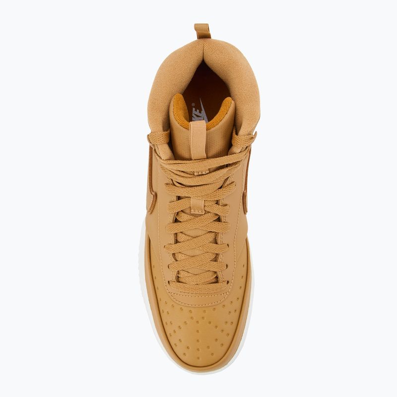 Buty męskie Nike Court Vision Mid elemental gold/sail/desert ochre/elemental gold 5