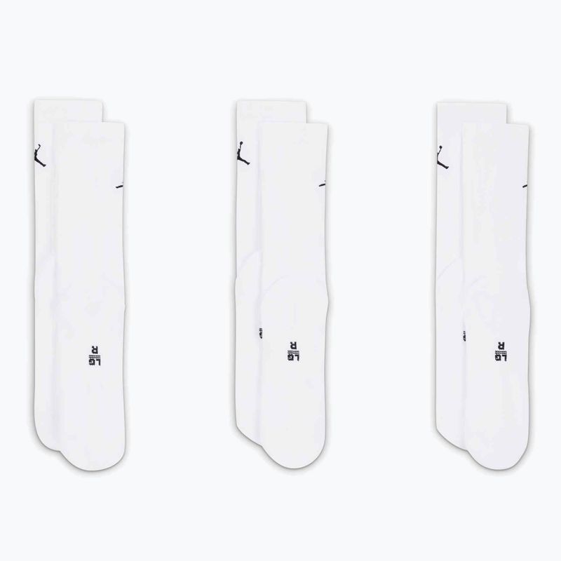 Skarpety  Jordan Everyday 3 pary white/black 2