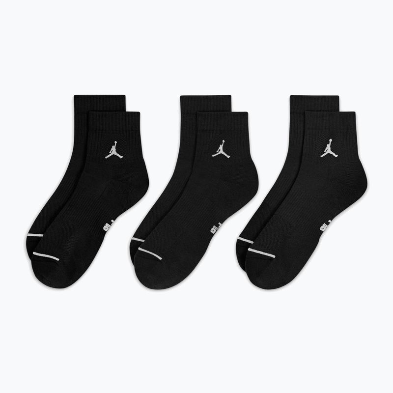 Skarpety Nike Jordan Everyday Ankle 3 pary black/white 2