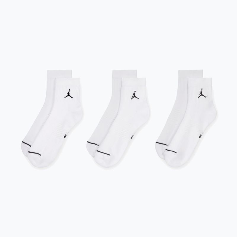 Skarpety Nike Jordan Everyday Ankle 3 pary white/black 2
