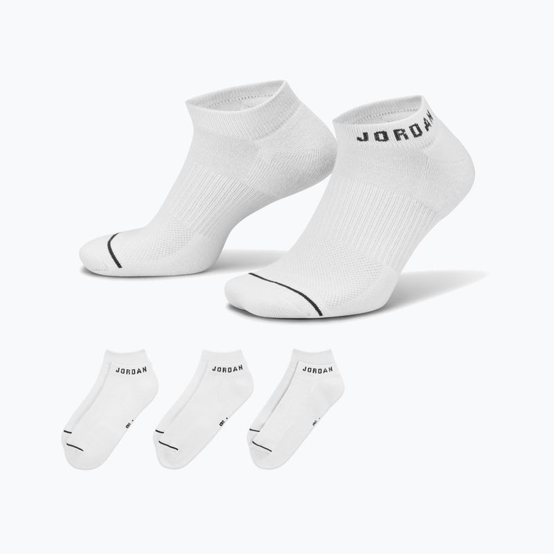 Skarpety  Jordan Everyday No-Show 3 pary white/black 3