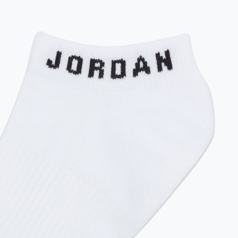 Skarpety  Jordan Everyday No-Show 3 pary white/black 4