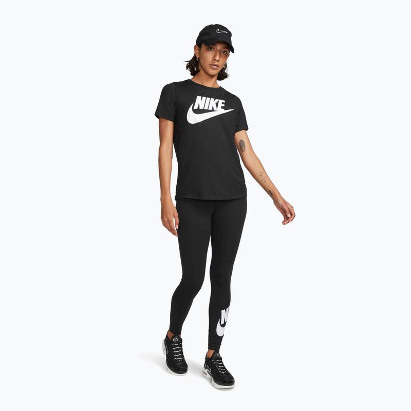 Legginsy damskie Nike Sportswear Classic black/white 2