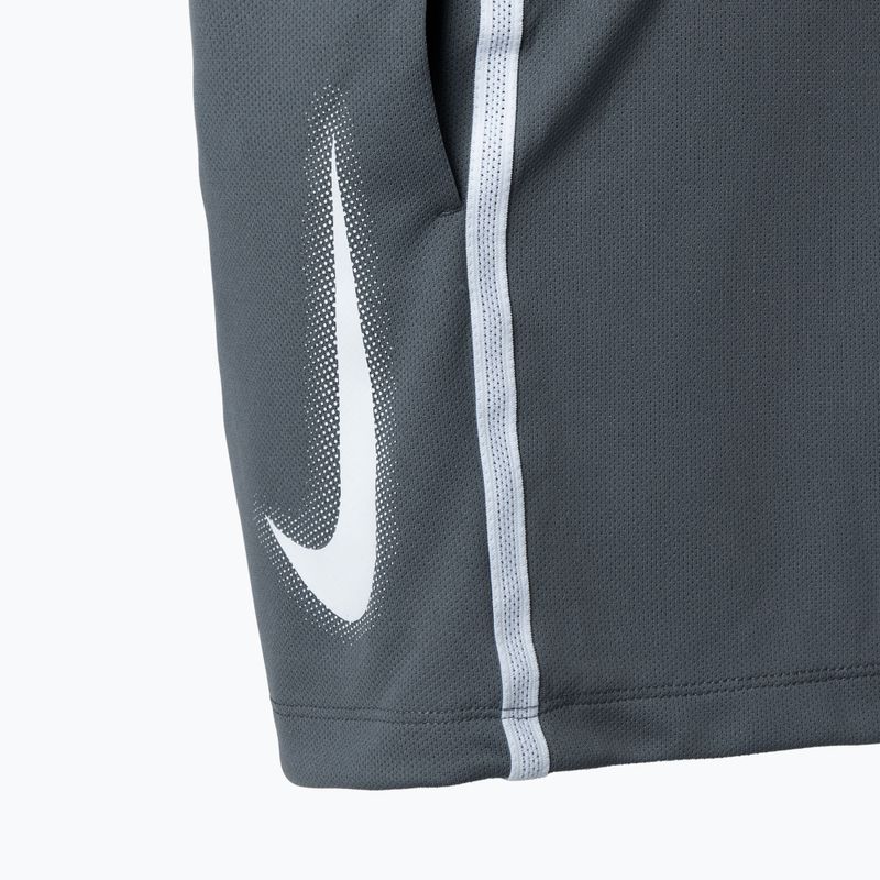 Spodenki dziecięce Nike Dri-Fit Multi smoke grey/white/white 3