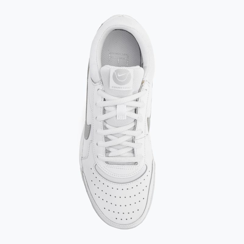 Buty do tenisa damskie Nike Air Zoom Court Lite 3 white/metallic silver 6