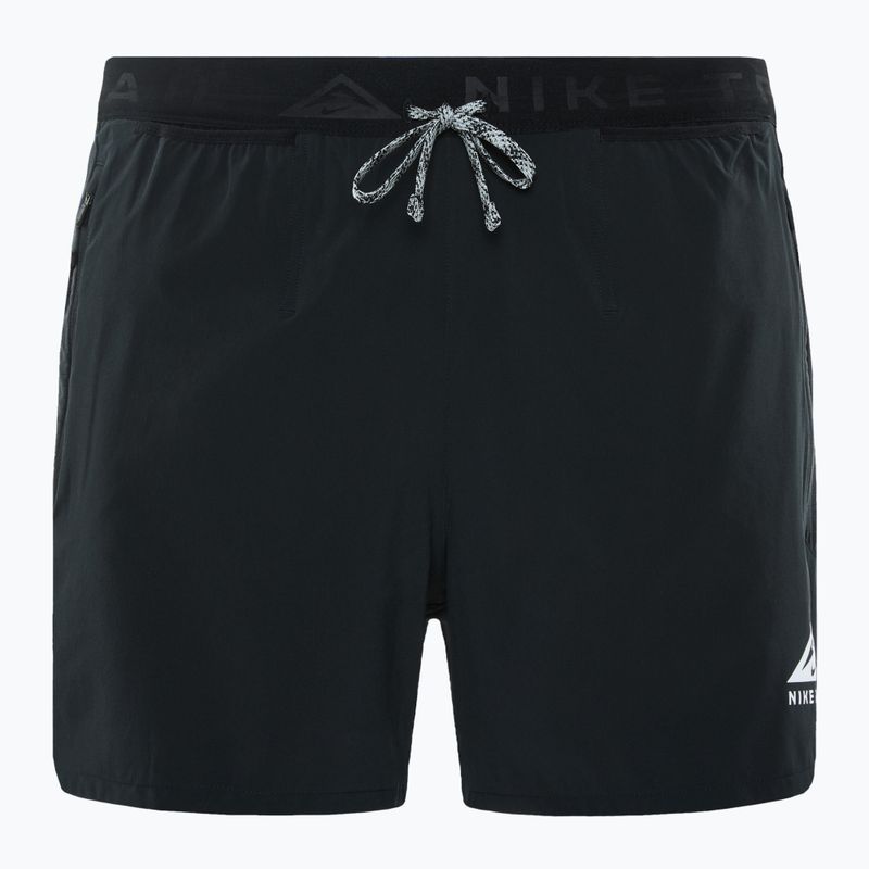 Spodenki do biegania męskie Nike Trial Second Sunrise Dri-Fit black/dark smoke grey/white
