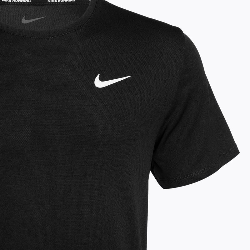 Koszulka do biegania męska Nike Miler Dri-Fit UV black 3
