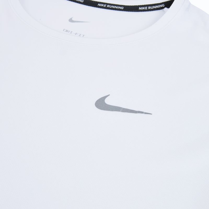 Koszulka do biegania męska Nike Miler Dri-Fit UV white 3