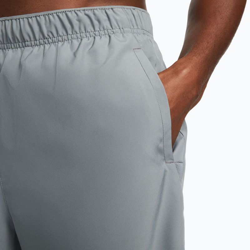 Spodenki męskie Nike Dri-Fit Challenger 7" 2in1 smoke grey/dark smoke grey 5