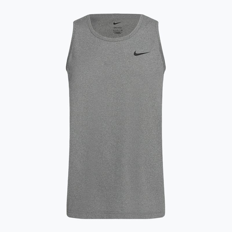 Tank top treningowy męski Nike Dri-Fit Hyverse smoke grey/heather/black