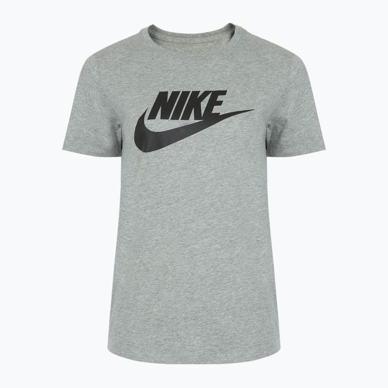 Koszulka damska Nike Sportswear Club Essentials Logo dark grey heather/black 5