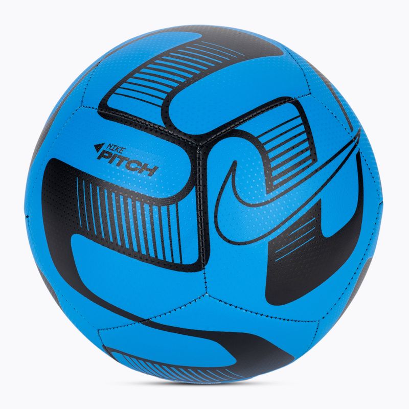 Piłka do piłki nożnej Nike Pitch photo blue/photo blue/black rozmiar 4