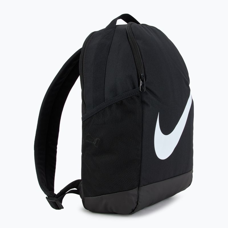 Plecak miejski dziecięcy Nike Brasilia 18 l black/black/white 2