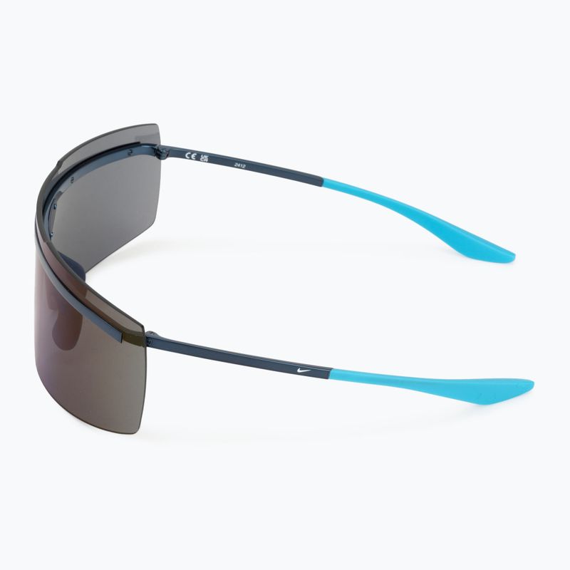 Okulary przeciwsłoneczne Nike Echo Shield navy/ ultraviiolet mirror 4