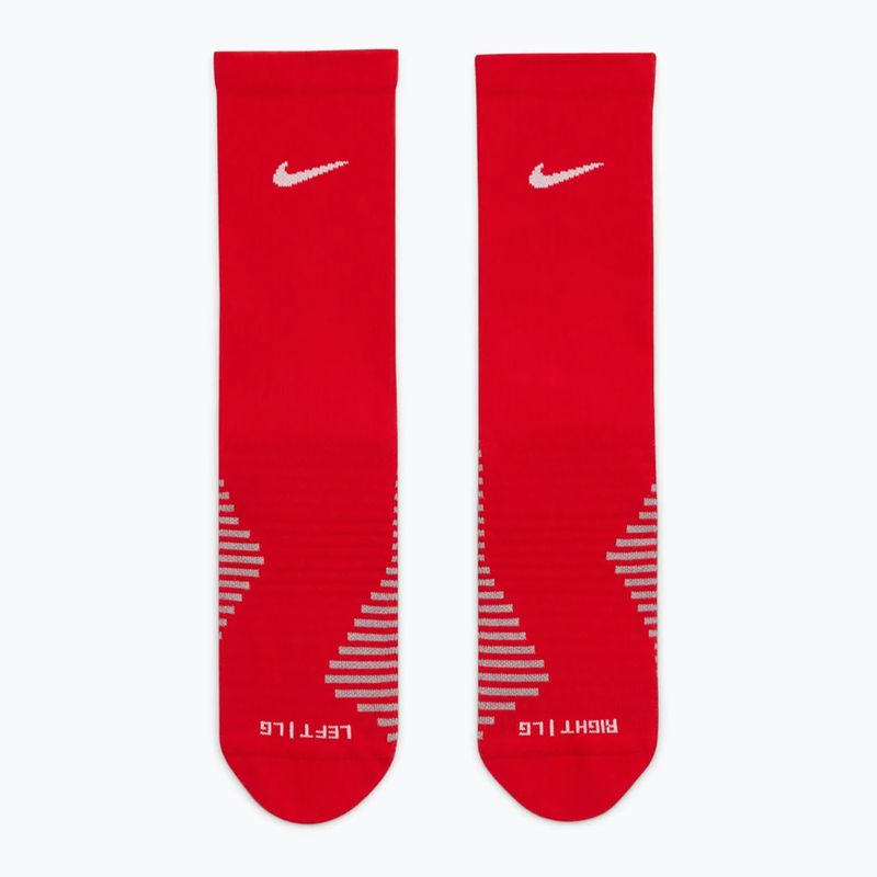 Skarpety piłkarskie Nike Strike Soccer Crew university red/white 2