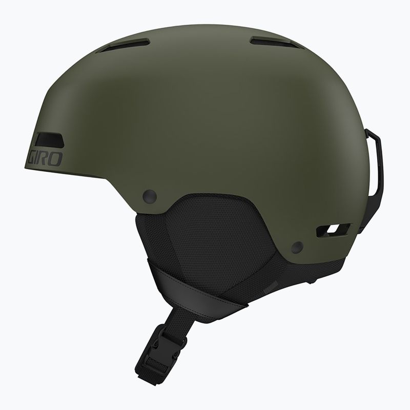 Kask narciaski Giro Ledge FS matte trail green 2