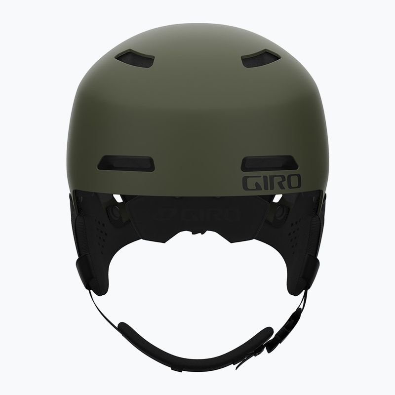 Kask narciaski Giro Ledge FS matte trail green 3