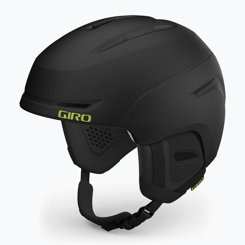 Kask narciarski Giro Neo matte black/ano green