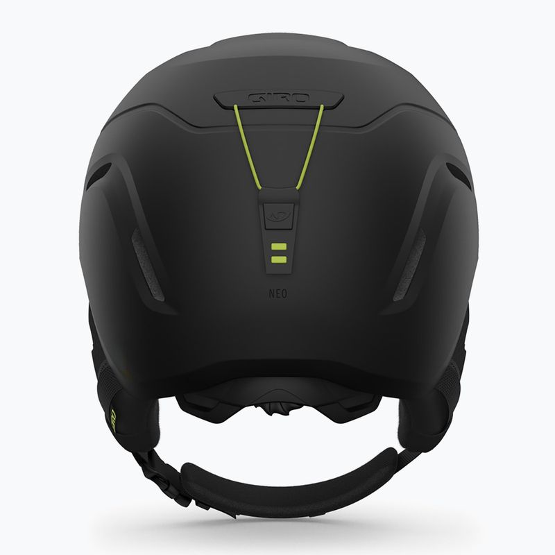 Kask narciarski Giro Neo matte black/ano green 4