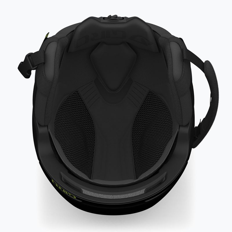 Kask narciarski Giro Neo matte black/ano green 5
