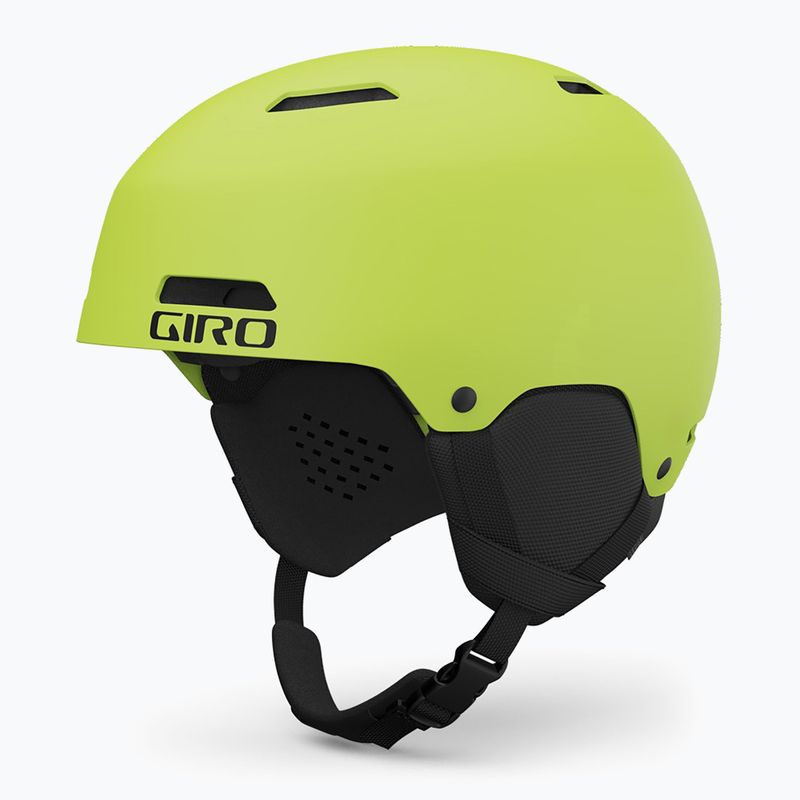 Kask narciaski Giro Ledge FS matte ano lime