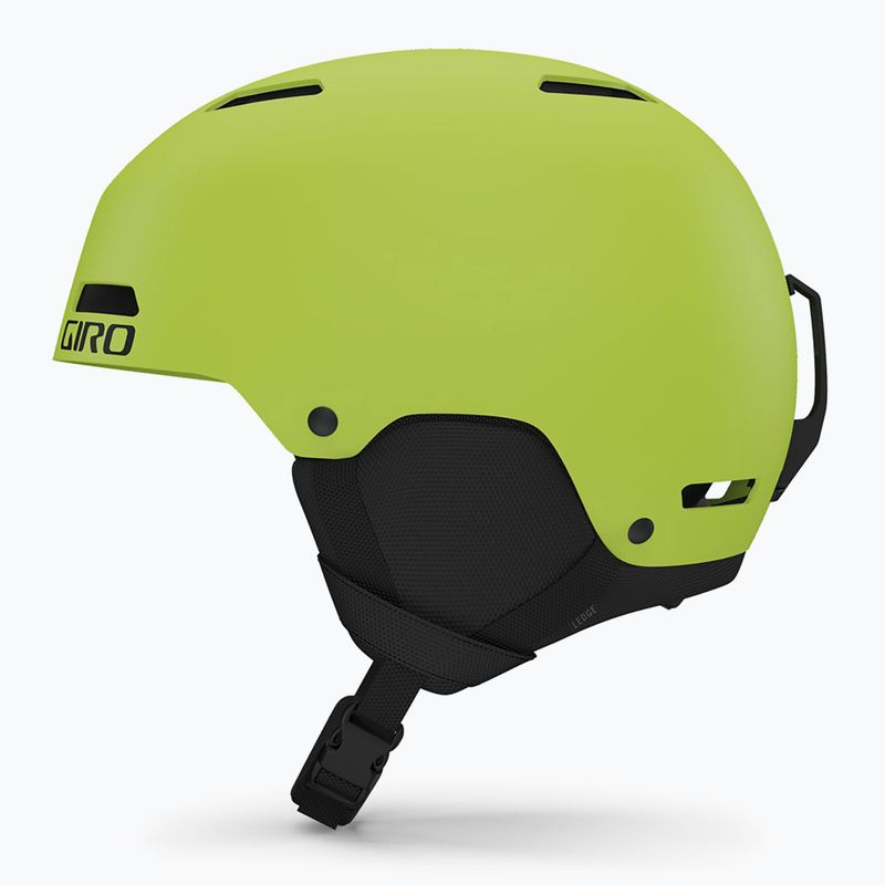 Kask narciaski Giro Ledge FS matte ano lime 2