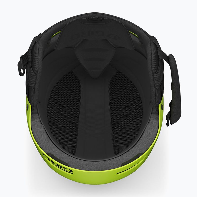Kask narciaski Giro Ledge FS matte ano lime 5