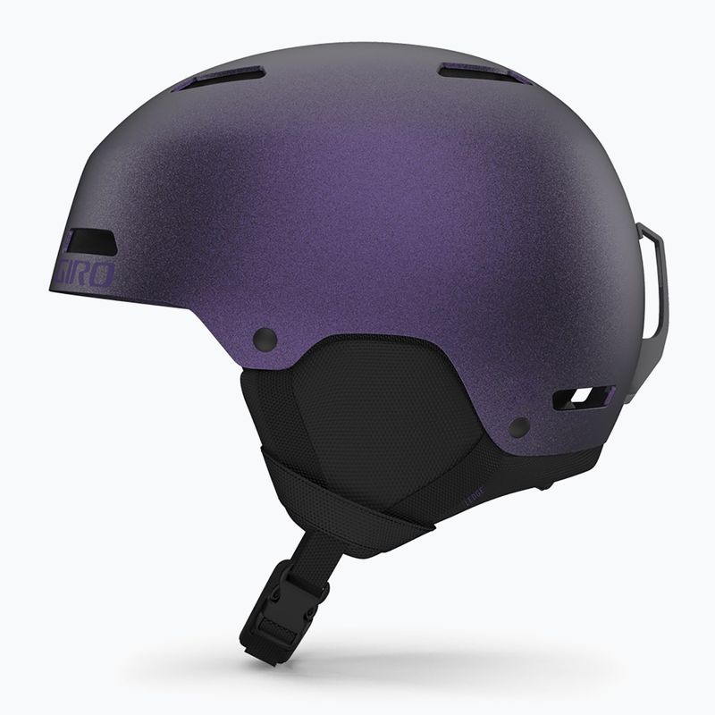 Kask narciaski Giro Ledge FS matte black/purple pearl 2