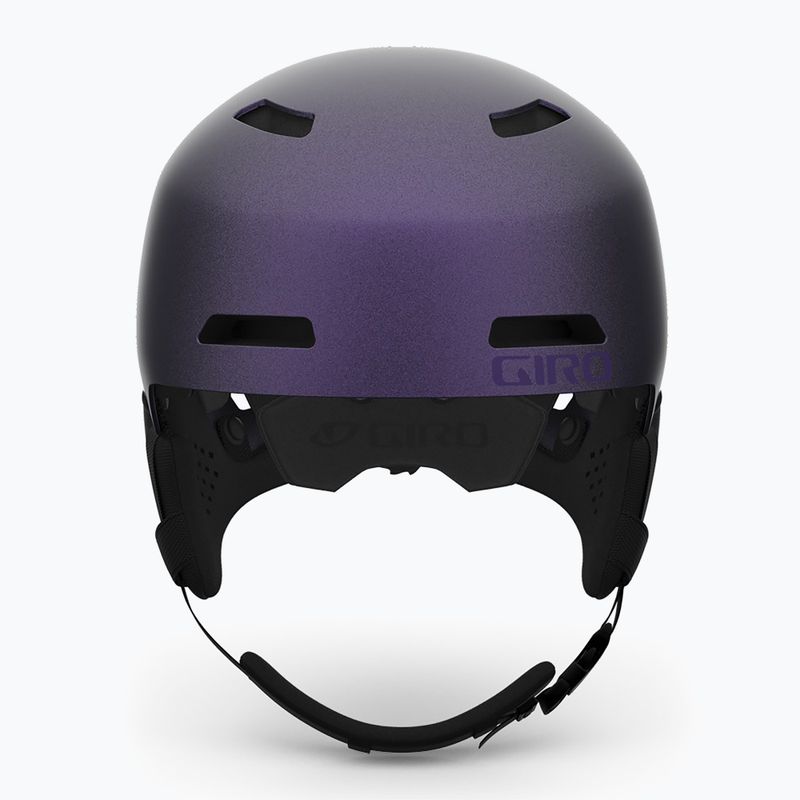 Kask narciaski Giro Ledge FS matte black/purple pearl 3
