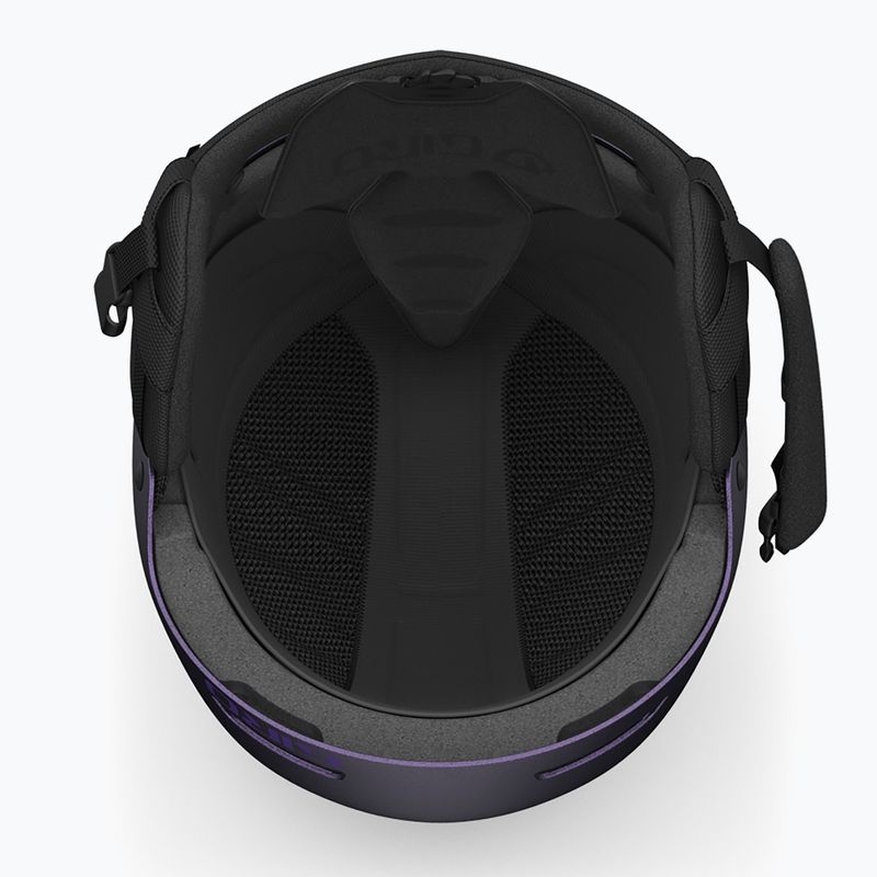 Kask narciaski Giro Ledge FS matte black/purple pearl 5