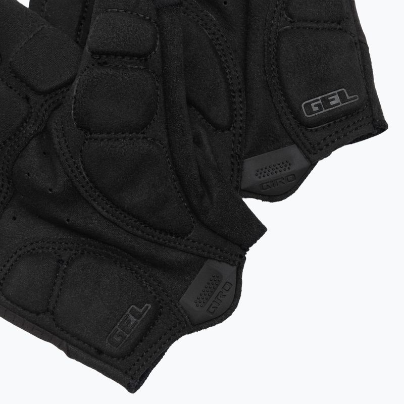 Rękawiczki rowerowe męskie Giro Bravo Gel II black 5