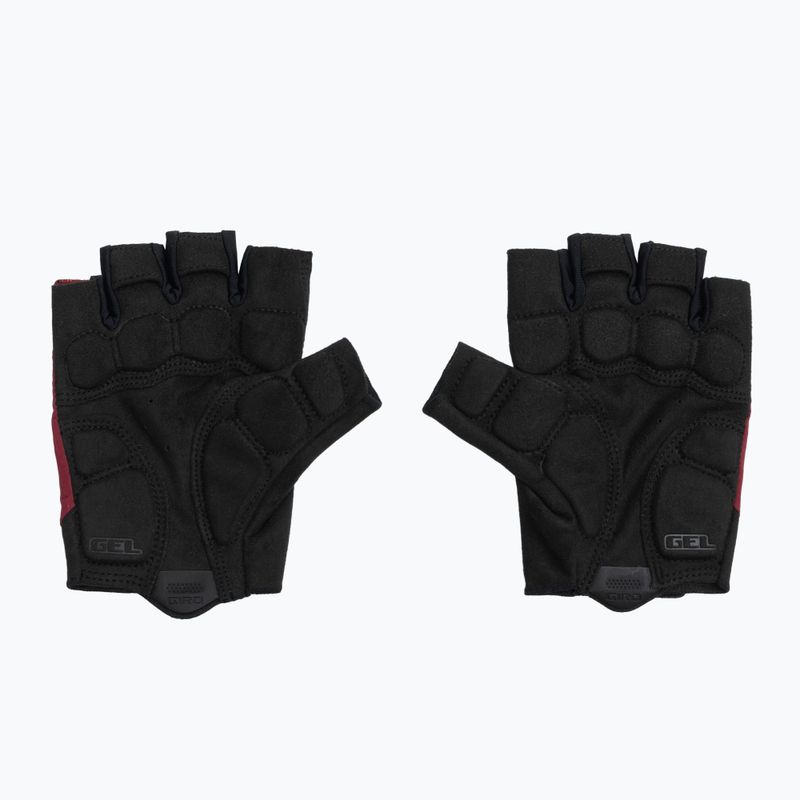 Rękawiczki rowerowe męskie Giro Bravo Gel II ox red 3