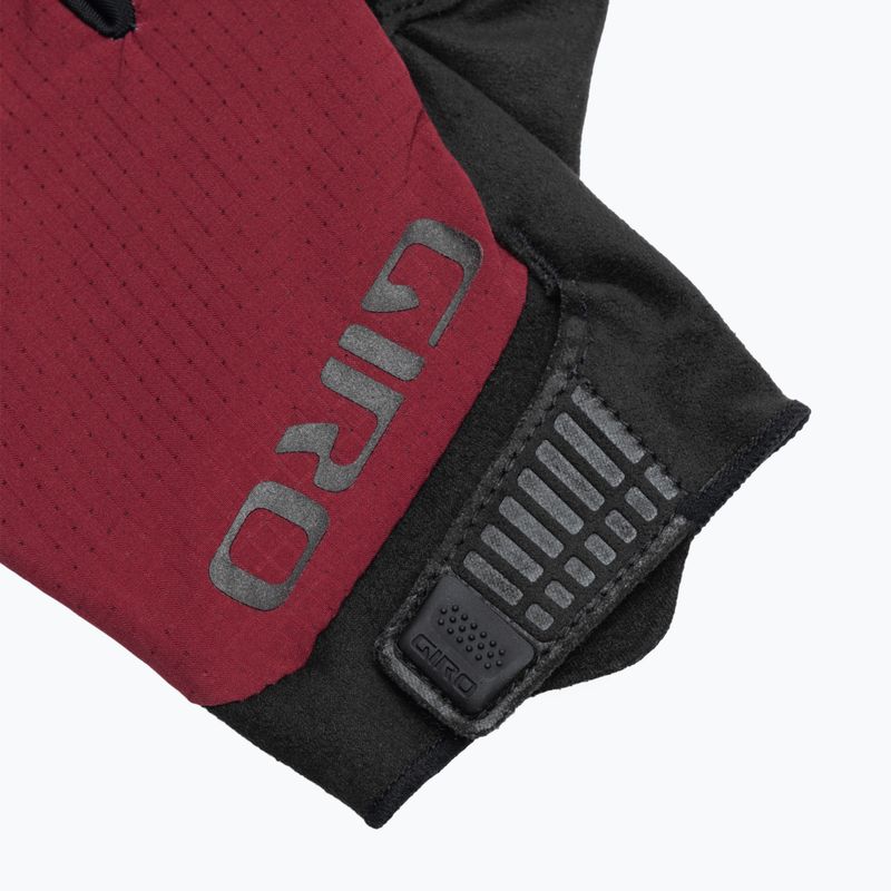 Rękawiczki rowerowe męskie Giro Bravo Gel II ox red 4