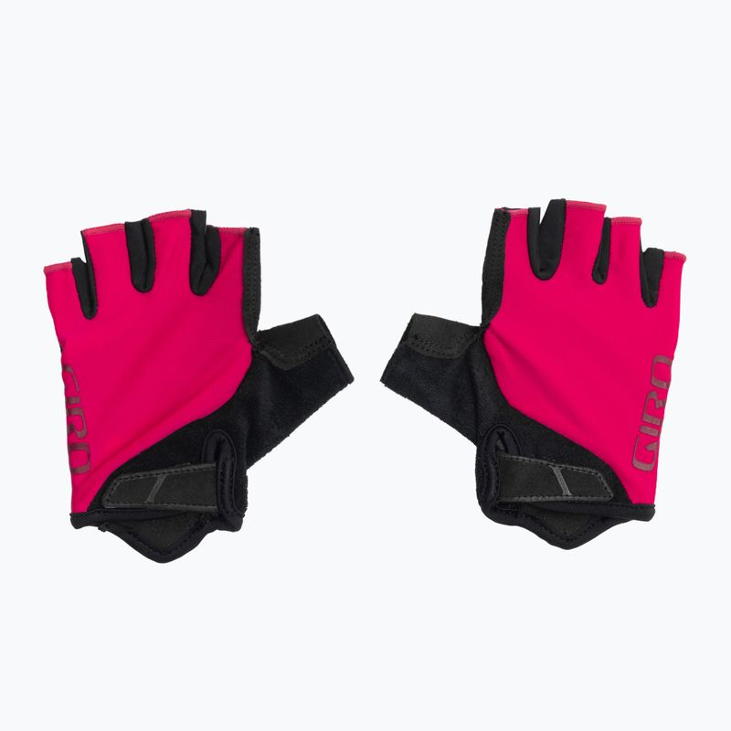 Rękawiczki rowerowe damskie Giro Jag'ette raspberry/dark cherry 2