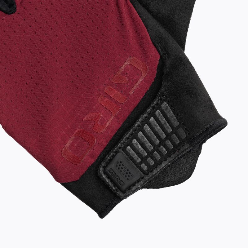 Rękawiczki rowerowe damskie Giro Tessa Gel II W dark cherry 4