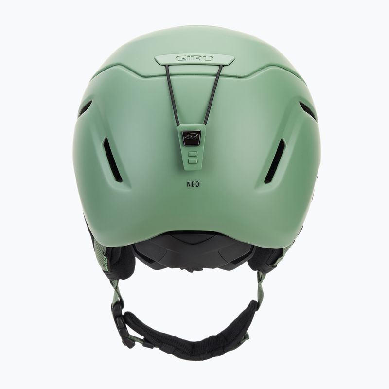 Kask narciarski Giro Neo matte green 4