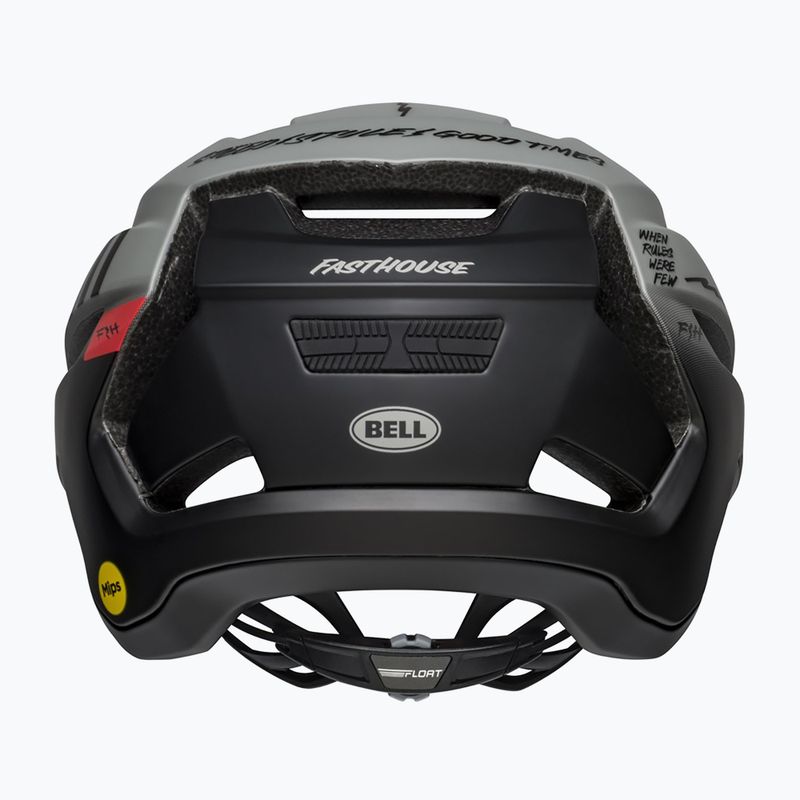 Kask rowerowy Bell 4Forty Air Integrated MIPS fasthouse matte gloss gray/black 4