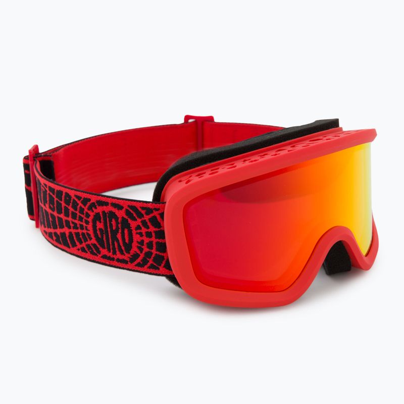 Gogle narciarskie dziecięce Giro Chico 2.0 Jr red solar flair/amber scarlet